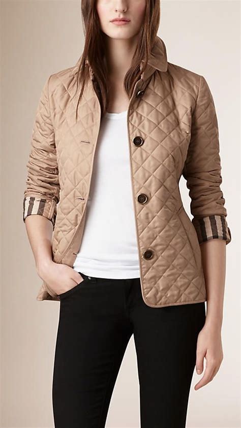 burberry womens winter jacket zipper and buttons closure|Burberry women's wool jacket.